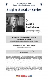 Smidchens^J Guntis - Ziegler Speaker Series