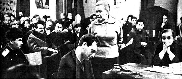 The 1964 Joseph Brodsky trial, USSR.