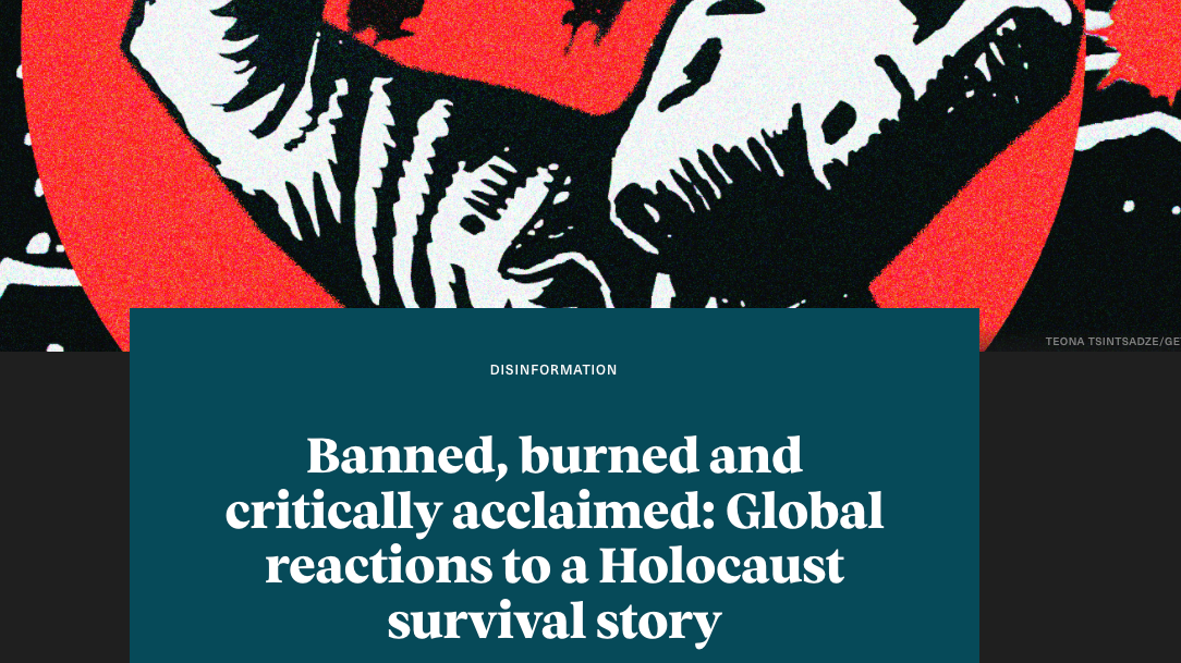 Banned, burned and critically acclaimed: Global reactions to a Holocaust  survival story - Coda Story