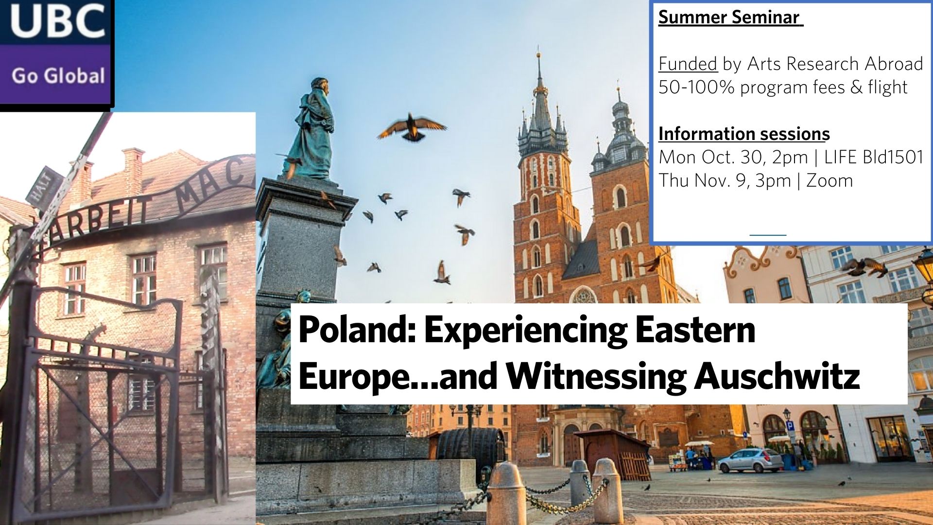 Global Seminar In Poland Summer 2024 Department Of Central Eastern   Poland Experiencing Eastern Europe…and Witnessing Auschwitz 